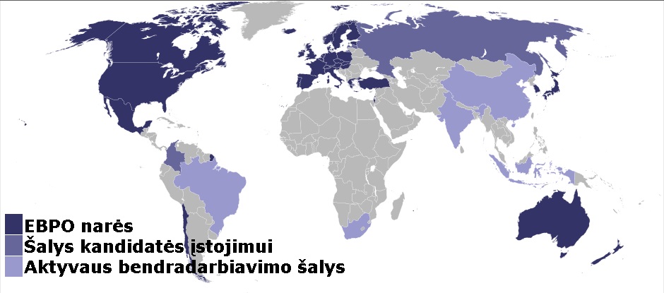 EBPO narės galėsiančios supirkti Lietuvos žemę... Ekonominio bendradarbiavimo ir plėtros organizacijos (EBPO) narės